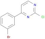 4-(3-Bromophenyl)-2-chloropyrimidine