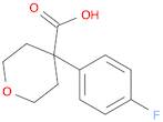 4-(4-FLUORO-PHENYL)-TETRAHYDRO-PYRAN-4-CARBOXYLIC ACID