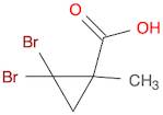 2,2-DIBROMO-1-METHYL-CYCLOPROPANECARBOXYLIC ACID