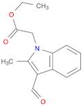 ethyl (3-formyl-2-methyl-1H-indol-1-yl)acetate