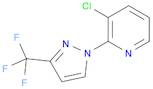 3-chloro-2-(3-(trifluoromethyl)-1H-pyrazol-1-yl)pyridine