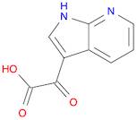 1H-Pyrrolo[2,3-b]pyridine-3-acetic acid, a-oxo-