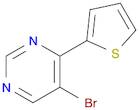 5-Bromo-4-(thiophen-2-yl)pyrimidine