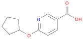 6-(Cyclopentyloxy)nicotinic acid