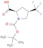 (2R,4R)-1-(tert-butoxycarbonyl)-4-(trifluoromethyl)pyrrolidine-2-carboxylic acid