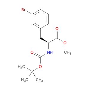(S)-Methyl 3-(3-bromophenyl)-2-((tert-butoxycarbonyl)amino)propanoate