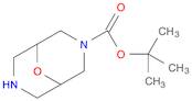 9-Oxa-3,7-diazabicyclo[3.3.1]nonane-3-carboxylic acid, 1,1-dimethylethyl ester