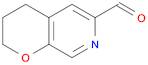 3,4-dihydro-2H-pyrano[2,3-c]pyridine-6-carbaldehyde