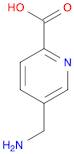 2-Pyridinecarboxylicacid,5-(aminomethyl)-(9CI)