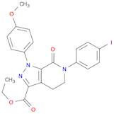 1-(4-Methoxyphenyl)-6-(4-iodophenyl)-7-oxo-4,5,6,7-tetrahydro-1H-pyrazolo[3,4-c]pyridine-3-carbo...