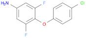 4-(4-chlorophenoxy)-3,5-difluoroaniline