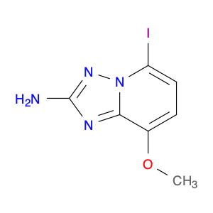 8-Methoxy-5-iodo-[1,2,4]triazolo[1,5-a]pyridin-2-yl-amine