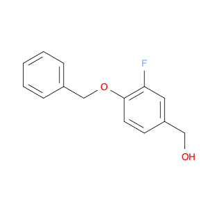 [4-(benzyloxy)-3-fluorophenyl]methanol