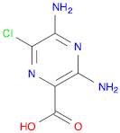 3,5-Diamino-6-chloropyrazine-2-carboxylic acid