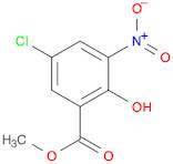 METHYL 5-CHLORO-2-HYDROXY-3-NITROBENZOATE