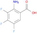 Benzoic acid, 2-amino-3,4,5-trifluoro- (9CI)