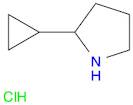 2-Cyclopropylpyrrolidine hydrochloride