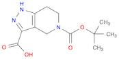 5-(T-BUTOXYCARBONYL)-4,5,6,7-TETRAHYDRO-1H-PYRAZOLO[4,3-C]PYRIDINE-3-CARBOXYLIC ACID