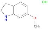 6-METHOXY-2,3-DIHYDRO-1H-INDOLE HYDROCHLORIDE