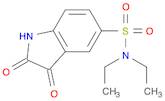 2,3-DIOXO-2,3-DIHYDRO-1H-INDOLE-5-SULFONIC ACID DIETHYLAMIDE