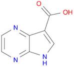 5H-pyrrolo[2,3-b]pyrazine-7-carboxylic acid