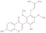 7-Hydroxy-3-[6-hydroxy-2,4-dimethoxy-3-(3-methyl-2-butenyl)phenyl]-4H-1-benzopyran-4-one