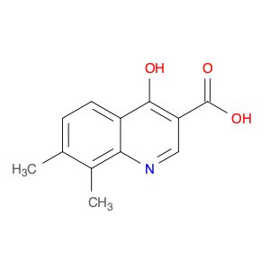 4-Hydroxy-7,8-dimethylquinoline-3-carboxylic acid