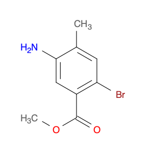 5-aMino-2-broMo-4-Methylbenzoic acid Methyl ester