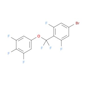 5-[(4-Bromo-2,6-difluorophenyl)difluoromethoxy]-1,2,3-trifluorobenzene