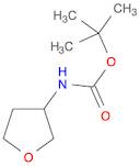 Carbamic acid, (tetrahydro-3-furanyl)-, 1,1-dimethylethyl ester (9CI)