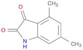 4,6-DIMETHYL-1H-INDOLE-2,3-DIONE