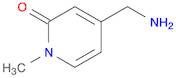 2(1H)-Pyridinone,4-(aminomethyl)-1-methyl-(9CI)