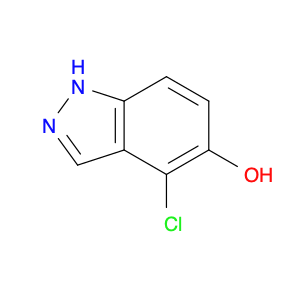 1H-Indazol-5-ol, 4-chloro-