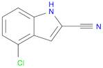 4-Chloro-1H-indole-2-carbonitrile