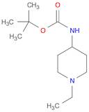 Carbamic acid, (1-ethyl-4-piperidinyl)-, 1,1-dimethylethyl ester (9CI)