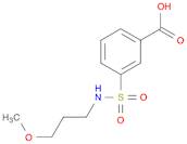 3-[(3-Methoxypropyl)sulfaMoyl]benzoic acid