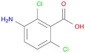 Benzoic acid, 3-amino-2,6-dichloro- (9CI)