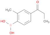 2-Methyl-4-propanoylphenylboronic acid