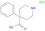 4-Phenyl-4-piperidine carboxylic acid HCl