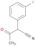 2-(3-Fluorophenyl)-3-oxobutanenitrile