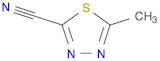 5-Methyl-1,3,4-thiadiazole-2-carbonitrile