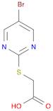 ((5-BROMOPYRIMIDIN-2-YL)THIO)ACETIC ACID