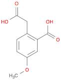 2-CARBOXYMETHYL-5-METHOXY-BENZOIC ACID