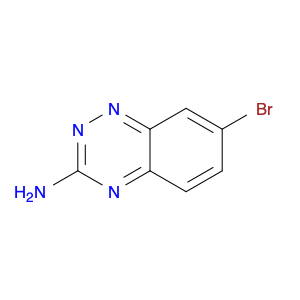 1,2,4-BENZOTRIAZIN-3-AMINE, 7-BROMO-