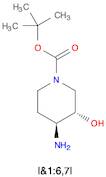 tert-butyl trans-4-amino-3-hydroxy-1-piperidinecarboxylate