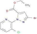 ETHYL 3-BROMO-1-(3-CHLOROPYRIDIN-2-YL)-1H-PYRAZOLE-5-CARBOXYLATE