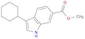 3-CYCLOHEXYL-1H-INDOLE-6-CARBOXYLIC ACID METHYL ESTER