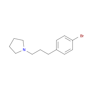 Pyrrolidine, 1-[3-(4-broMophenyl)propyl]-