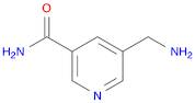 3-Pyridinecarboxamide,5-(aminomethyl)-(9CI)