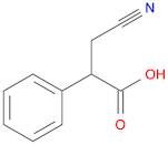 3-Cyano-2-phenylpropanoic acid